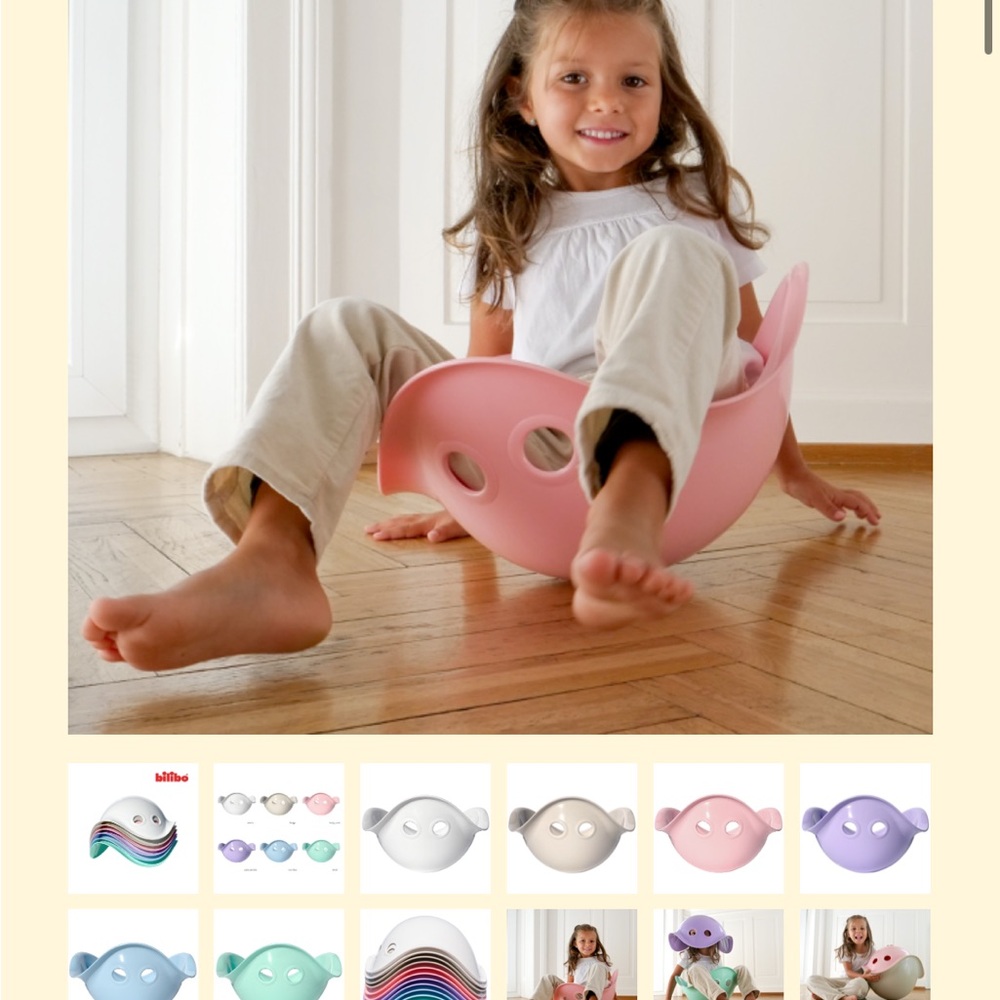 Fat Brain swiss design Yellow Kids Toy / chair - Picture 8 of 12